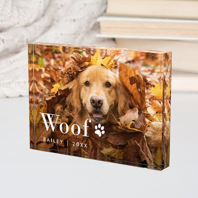 Woof | Foto Ihres Hundes und eine Paw-Druck (Von Creator hochgeladen)