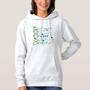 WOOF & WOOF Hund Lover Frauenhund Hoodie