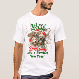 Woof You A Frohe Christmas Dog T-Shirt