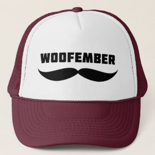 Woofember Fernlastfahrer-Hut (Burgunder) Truckerkappe