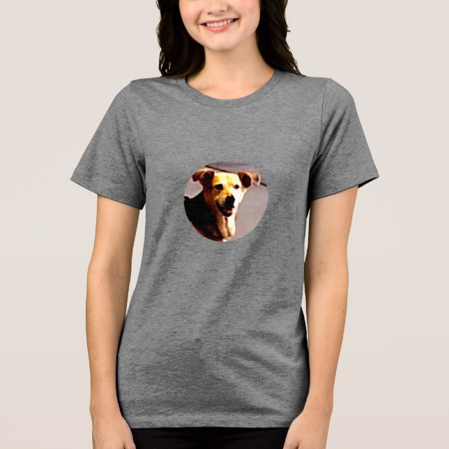 Woofs N' Wags Tri-Blend Shirt (Vorderseite)