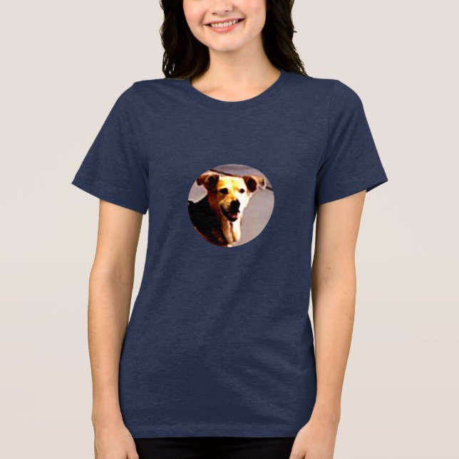 Woofs N' Wags Tri-Blend Shirt (Vorderseite)