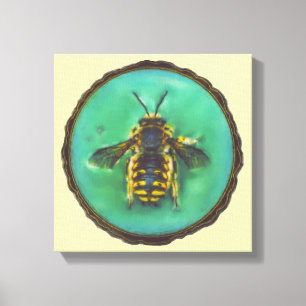 Wool Carder Bee Leinwanddruck
