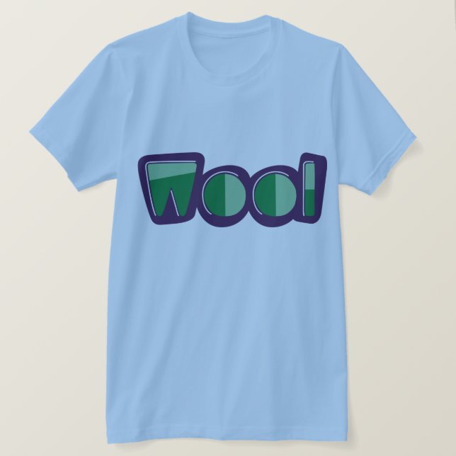 Wool Liverpool Funny Slang Wirral Lancs T - Shirt (Design vorne)