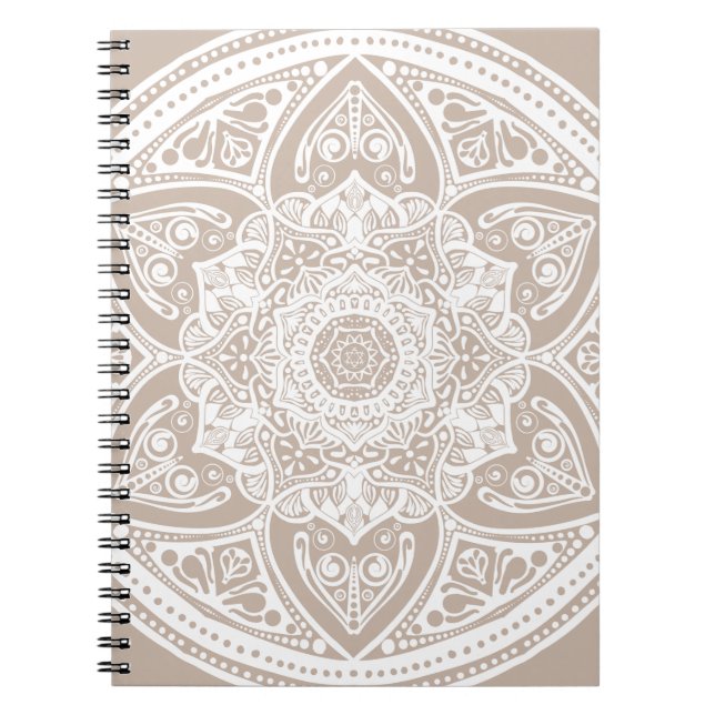 Wool Mandala Notizblock (Vorderseite)