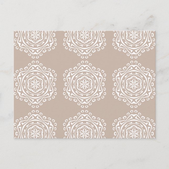 Wool Mandala Postkarte (Vorderseite)