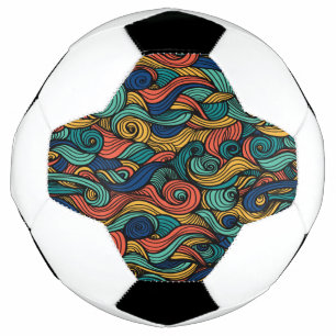 Wool Topped paisley Fußball