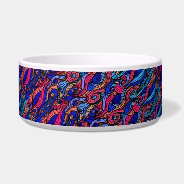 Wool Topped paisley Napf (Vorderseite)