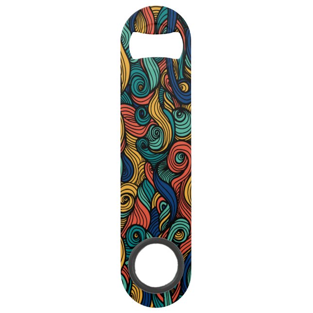 Wool Topped paisley Speed Flaschenöffner (Vorderseite)