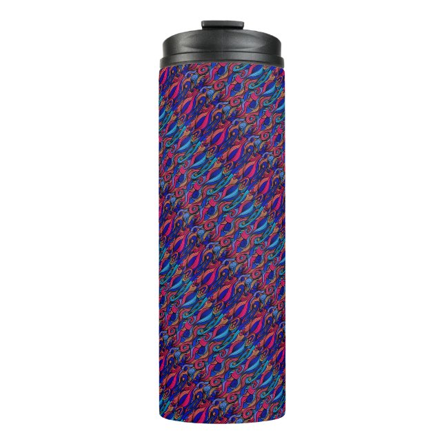 Wool Topped paisley Thermosbecher (Vorderseite)