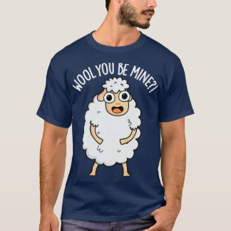 Wool you be mine Funny Sheep Puff T-Shirt