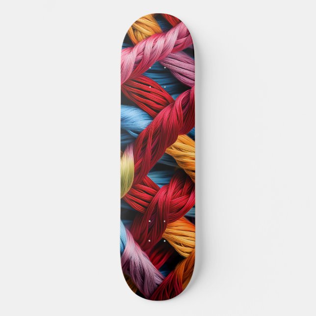 Woolen Skateboard (Vorderseite)
