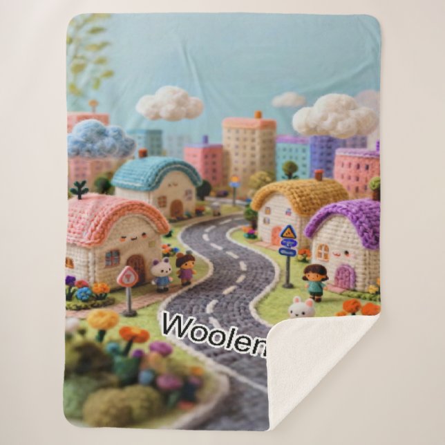 Woolen Village  Sherpadecke (Vorderseite)