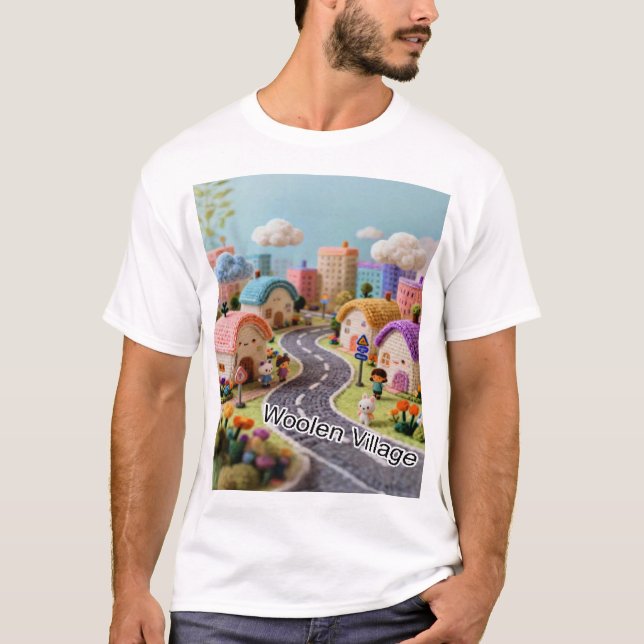 Woolen Village  T-Shirt (Vorderseite)