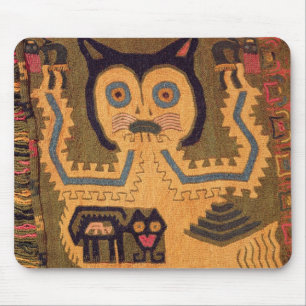 Woollen Zahl eines Jaguars, Paracas Kultur Mousepad