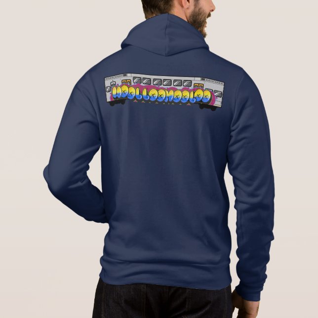 Woolloomooloo-Zug Hoodie (Rückseite)