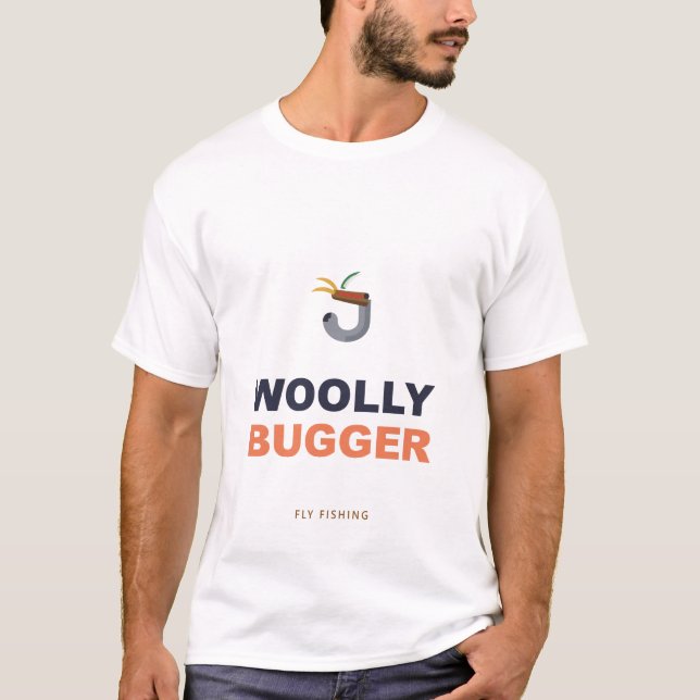 Woolly Bugger T-Shirt (Vorderseite)
