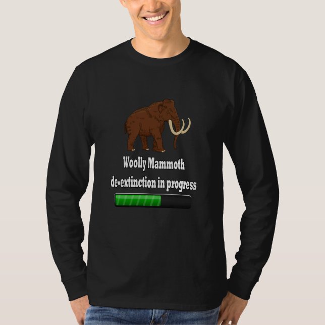Woolly Mammoth de extinction in progress Download  T-Shirt (Vorderseite)
