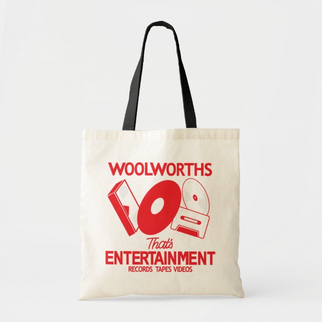 WOOLWORTHS Unterhaltung - Taschen-Tasche Tragetasche (Vorne)