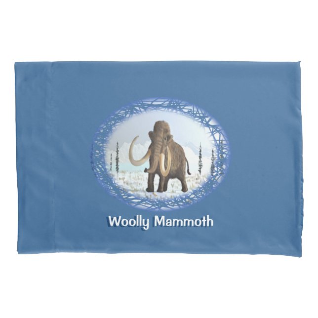 Wooly Mammoth Kissenbezug (Vorderseite)