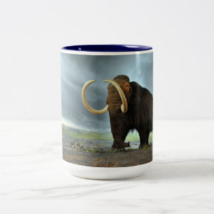 Wooly Mammoth Mod Destiny Zweifarbige Tasse