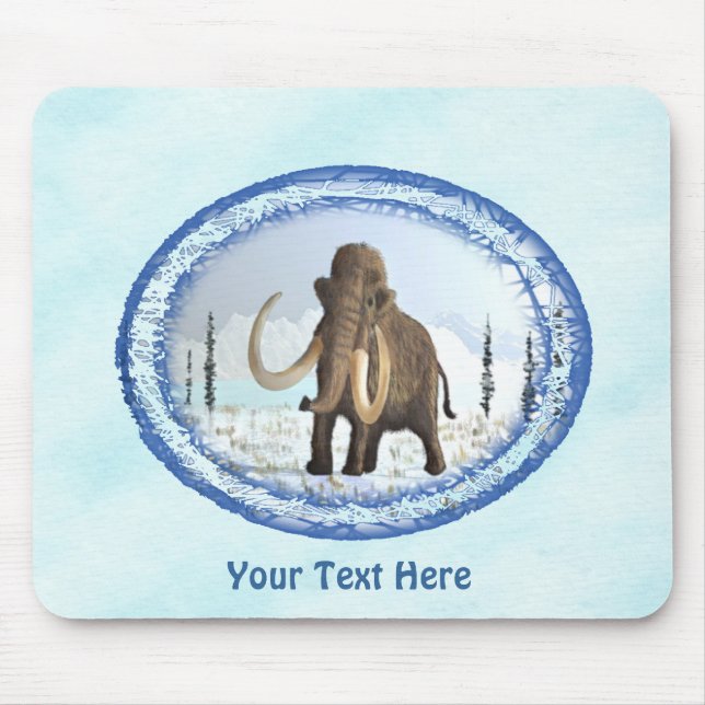 Wooly Mammoth Mousepad (Vorne)