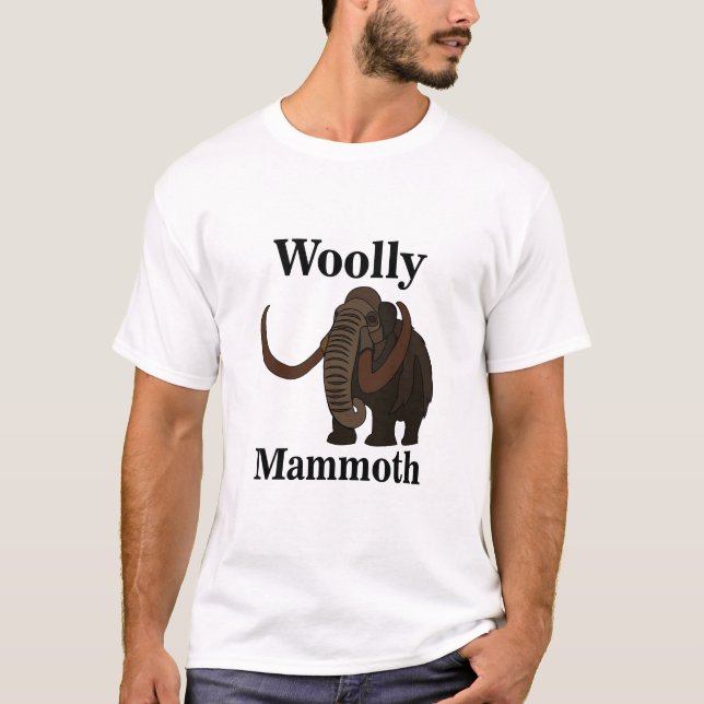 Wooly Mammoth T-Shirt (Vorderseite)