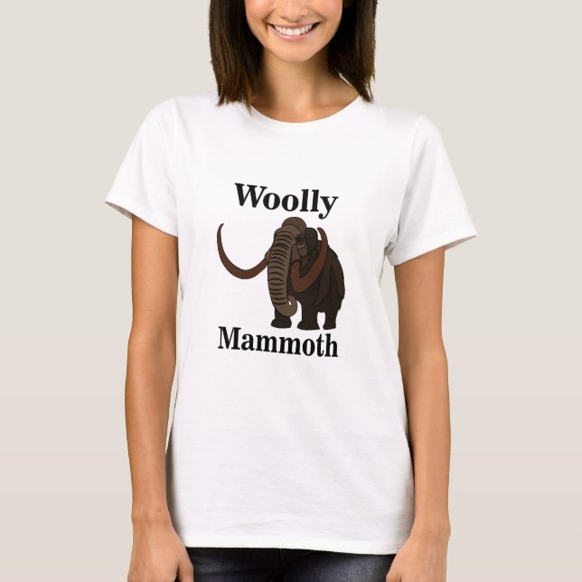 Wooly Mammoth T-Shirt (Vorderseite)