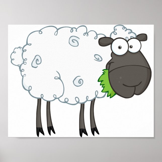 Wooly Sheep Poster (Vorne)