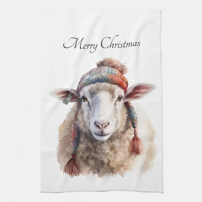 Wooly Wonderland, Brauch Geschirrtuch (Vertikal)