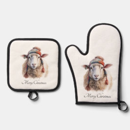 Wooly Wonderland, Brauch Ofenhandschuh & Topflappen-Set