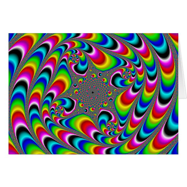 Woooo Mandelbrot Fraktal (Vorderseite (Horizontal))