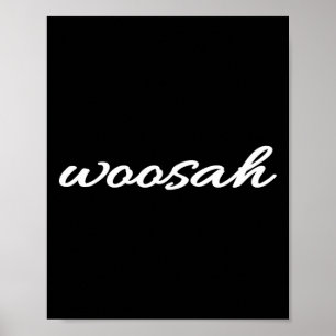 Woosah Calm Yoga Ausatmer-Shirt _3 Poster