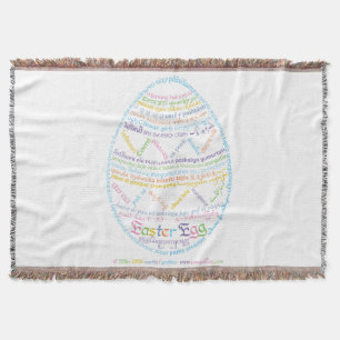 Wor(l) d Ostereier-Knochenfleck Decke
