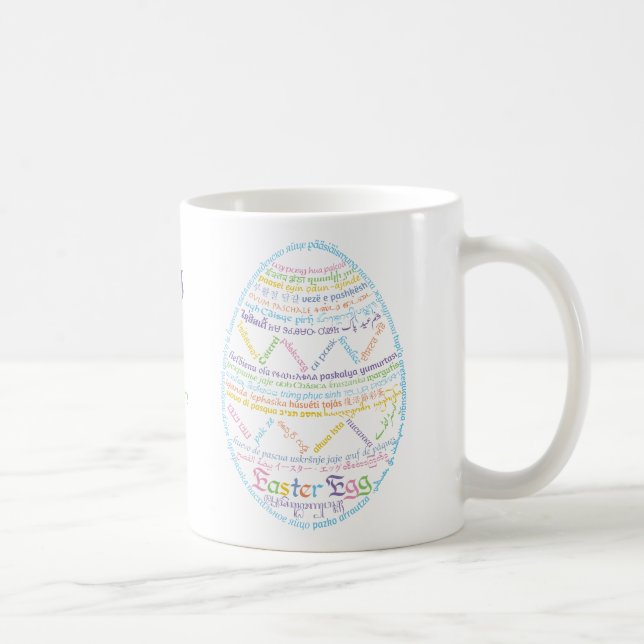 Wor(l)d Ostereier-Tasse Tasse (Rechts)