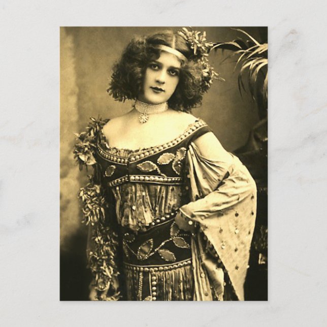 Worauf schaust du? postkarte (Vorderseite)