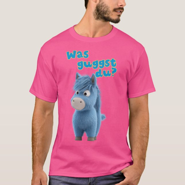 Worauf schaust du? T-Shirt (Vorderseite)