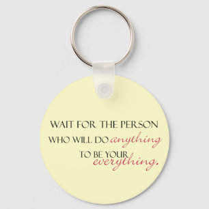 Worauf warten schlüsselanhänger