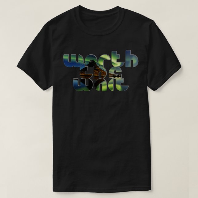 Worauf warten T-Shirt (Design vorne)