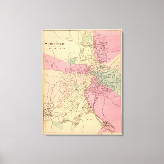 Worcester 2 leinwanddruck (Vorderseite)