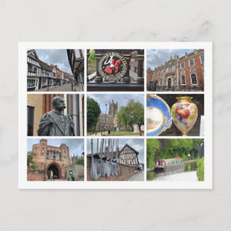 Worcester Feiertagspostkarte