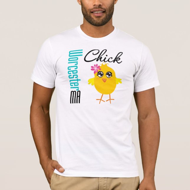 Worcester MA Chick T-Shirt (Vorderseite)