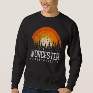 Worcester Massachusetts MA Retro Vintage 70er 80e Sweatshirt