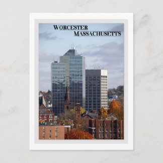 Worcester, Massachusetts Postkarte