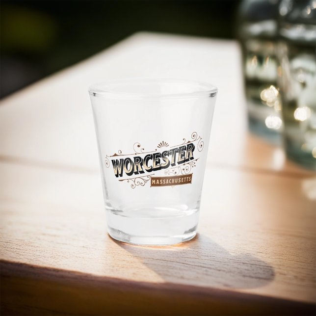 Worcester, Massachusetts Schnapsglas (Von Creator hochgeladen)