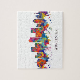 Worcester Massachusetts Skyline Puzzle