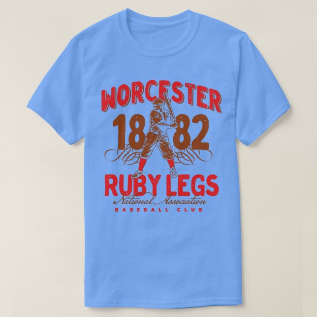 Worcester Ruby Legs T-Shirt (Design vorne)