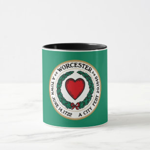 Worcester Stadtflagge Tasse