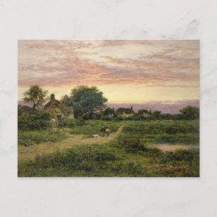 Worcestershire Hütten, 1912 Postkarte
