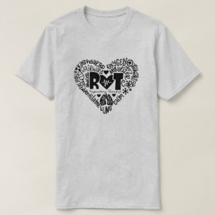 Word Art Atemtherapie T-Shirt